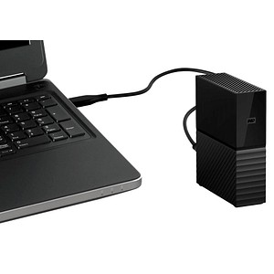 Western Digital My Book 22 TB externe HDD-Festplatte schwarz
