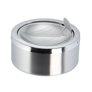 APS Aschenbecher silber, 1 St.