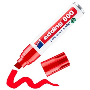 edding 800 Permanentmarker rot 4,0 - 12,0 mm, 1 St.