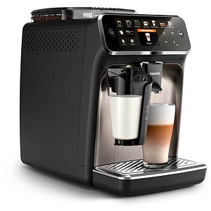 PHILIPS LatteGo Kaffeevollautomat schwarz