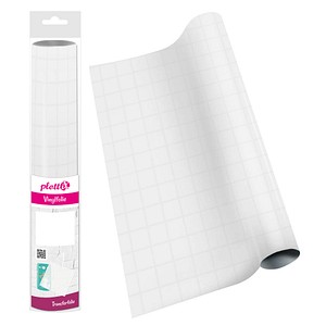 plottiX Transferfolie für Vinylfolien 31,5 cm x 1,0 m, 1 Rolle