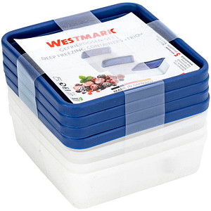 WESTMARK Frischhaltedosen-Set Trio weiß 0,25 l, 1 Set