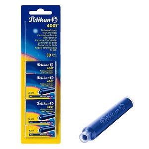 Pelikan Tintenpatronen für Füller königsblau, 30 St.