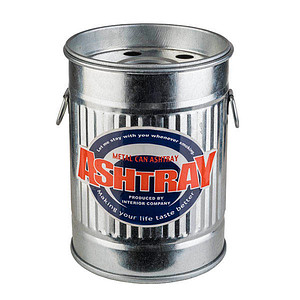 APS SMOKY Aschenbecher silber, 1 St.