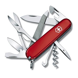 VICTORINOX Schweizer Taschenmesser Mountaineer rot