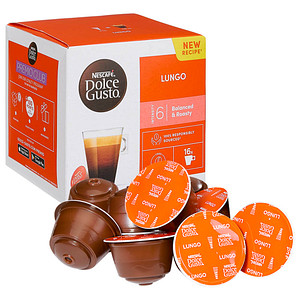NESCAFÉ DOLCE GUSTO® LUNGO Kaffeekapseln, Arabicabohnen 16 Portionen