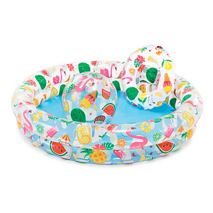 INTEX® Planschbecken Just So Fruity-Set mehrfarbig 122,0 x 25,0 cm