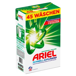 ARIEL UNIVERSAL+PULVER Waschmittel Pulver, 2,475 kg