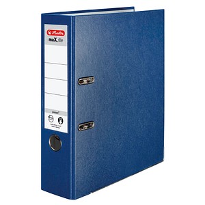 herlitz maX.file protect Ordner blau Kunststoff 8,0 cm DIN A4, 1 St.