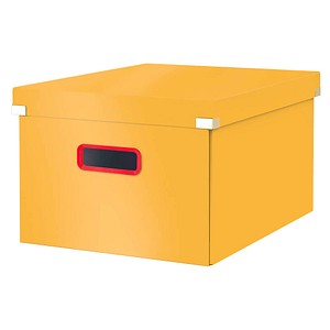 AKTION:  LEITZ Click & Store Cosy Aufbewahrungsbox 18,5 l gelb 28,1 x 37,0 x 20,0 cm mit Prämie nach Registrierung