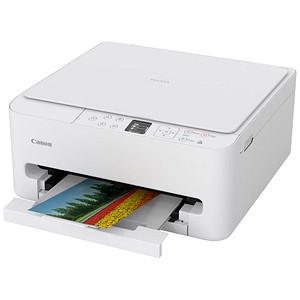 Canon PIXMA TS6550i 3 in 1 Tintenstrahl-Multifunktionsdrucker weiß