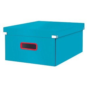 AKTION:  LEITZ Click & Store Cosy Aufbewahrungsbox 32,0 l blau 36,9 x 48,2 x 20,0 cm mit Prämie nach Registrierung