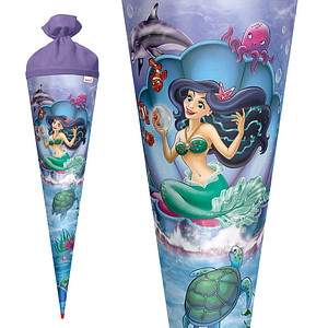 ROTH Schultüte Meerjungfrau 70,0 cm mehrfarbig
