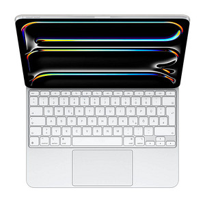 Apple Magic Keyboard Tablet-Tastatur weiß geeignet für Apple iPad Pro 13“ (M4)