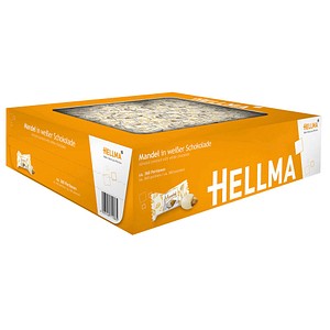 HELLMA Mandel in weißer Schokolade Schokolade 360 St./864,0 g