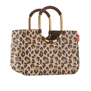 reisenthel® Einkaufskorb loopshopper L frame LEO MACCHIATO Kunstfaser leo macchiato