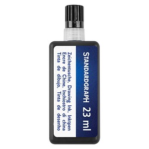 STANDARDGRAPH Zeichentusche schwarz 23,0 ml, 1 St.
