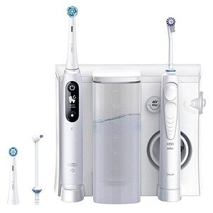 Oral-B Center OxyJet Reinigungssystem +Oral-B iO6 Munddusche