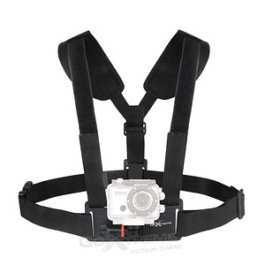 EASYPIX® Brustgurthalterung für Easypix GoXtreme Actioncams und GoPro Hero Kamera