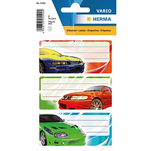 HERMA Schuletiketten 5599 Tuning, 9 Etiketten