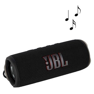JBL Flip 6 Bluetooth-Lautsprecher schwarz