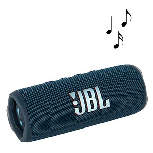 JBL Flip 6 Bluetooth-Lautsprecher blau