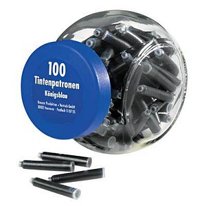 Pelikan Tintenpatronen für Füller 4001 TP/6 königsblau, 100 St.
