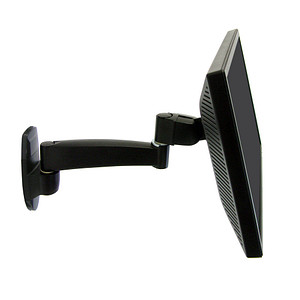ergotron Monitor-Halterung 200 Series 45-233-200 schwarz für 1 Monitor, Wandhalterung