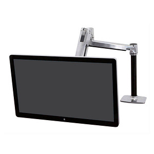 ergotron Monitor-Halterung LX HD 45-384-026 silber für 1 Monitor, Tischklemme, Tischbohrung