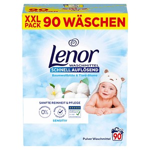 Lenor SENSITIV Waschmittel Pulver, 4,5 kg