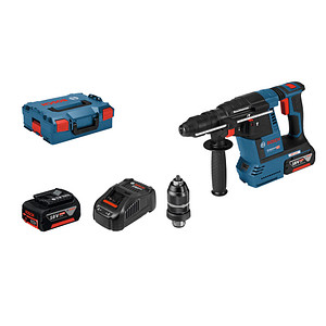 AKTION: BOSCH Professional GBH 18V-26 F Akku-Bohrhammer-Set 18,0 V, mit 2 Akkus mit Prämie nach Registrierung