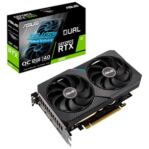 ASUS Dual GeForce RTX 3060 V2 OC Edition Grafikkarte 12 GDDR6 192 Bit