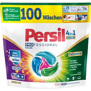 Persil PROFESSIONAL COLOR 4in1 DISCS TIEFENREIN Waschmittel Caps, 100 St.