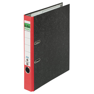 ELBA rado Wolkenmarmor Ordner rot marmoriert Karton 5,0 cm DIN A4, 1 St.