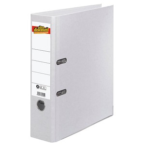 office discount Umwelt Ordner weiß Karton 8,0 cm DIN A4, 1 St.