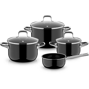 WMF Topf-Set Fusiontec® Essential Pro schwarz 4-tlg., 4 Set