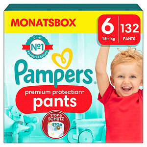Pampers® Windeln premium protection™ Monatsbox Größe Gr.6 (15+ kg) für Kids und Teens, 132 St.