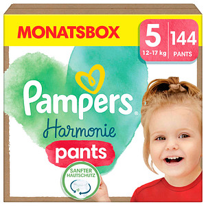 Pampers® Windeln Harmonie™ Größe Gr.5 (12-17 kg) für Babys und Kleinkinder, 144 St.
