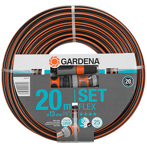 GARDENA Gartenschlauch-Set Comfort FLEX Set 20,0 m