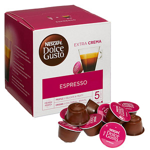 NESCAFÉ DOLCE GUSTO® ESPRESSO Kaffeekapseln, Arabicabohnen 16 Portionen
