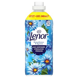 Lenor KÜSTENBLUMEN & ZYPRESSE Weichspüler flüssig, 1,491 l