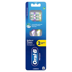 Oral-B Zahnbürsten Pro-Clean 40, 2 St.