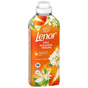 Lenor ORANGE & VERBENE Weichspüler flüssig, 0,756 l