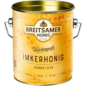 BREITSAMER HONIG FLÜSSIG Honig, 2,0 kg