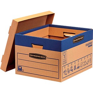 10 Bankers Box Umzugskartons SmoothMove Prime 40,0 x 33,5 x 29,2 cm