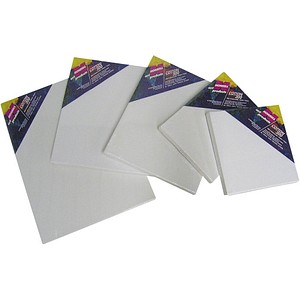 HONSELL art products Keilrahmen Cotton 300 quadratisch weiß 30,0 x 30,0 cm