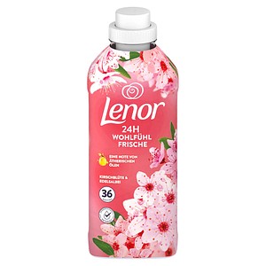 Lenor KIRSCHBLÜTE & EDELSALBEI Weichspüler flüssig, 0,756 l