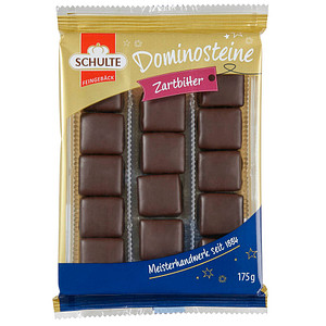 SCHULTE FEINGEBÄCK Dominosteine Zartbitter Pralinen 175,0 g