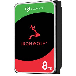 Seagate IronWolf (Luft, 210 MB/s, 7200 U/Min.) 8 TB interne HDD-NAS-Festplatte
