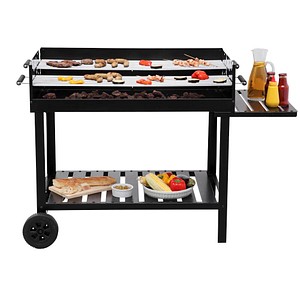tepro Holzkohlegrill Atlanta 138,0 x 69,0 x 92,0 cm